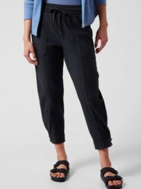 Athleta Farallon Jogger Black Sz 10